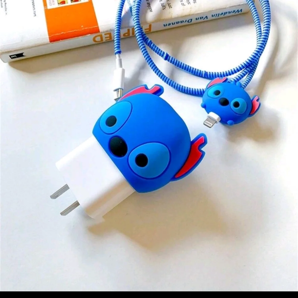 4pcs Stitch 18W/20W Charger Protective Case
